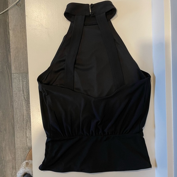 Express *BLACK* Mock Neck Tank EUC - Picture 7 of 10